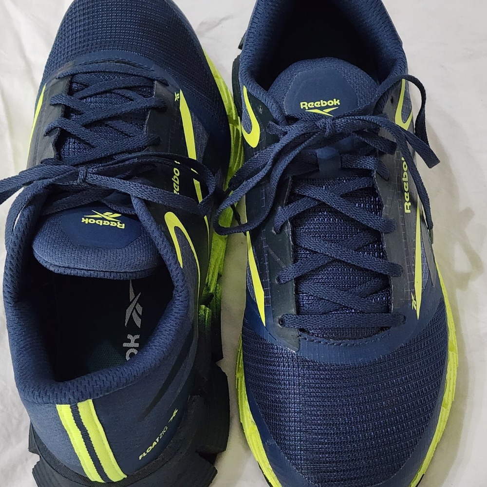 Reebok Floatzig Work Comp Toe Blue/Lime Mens Size… - image 3